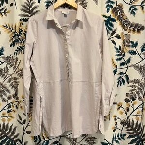 J Jill pinstriped tunic - artist tunic